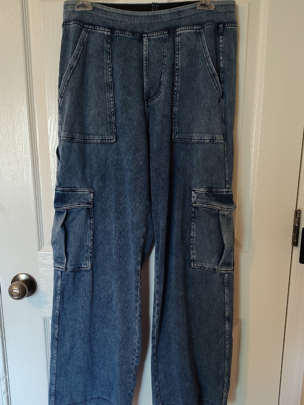 Halara Stretch Denim Ladies Cargo Jeans LP